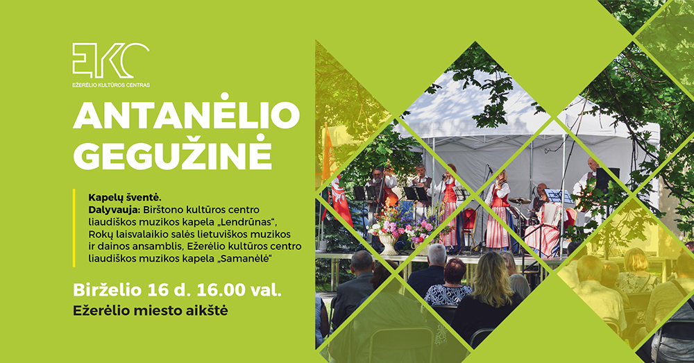 Kapelų šventės "Antanėlio gegužinė" Ežerėlyje FB viršelis