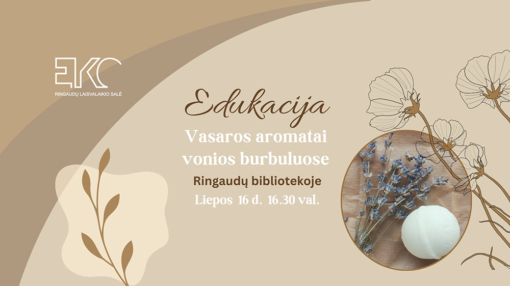 Edukacija Vasaros malonumai vonios burbuluose viršelis