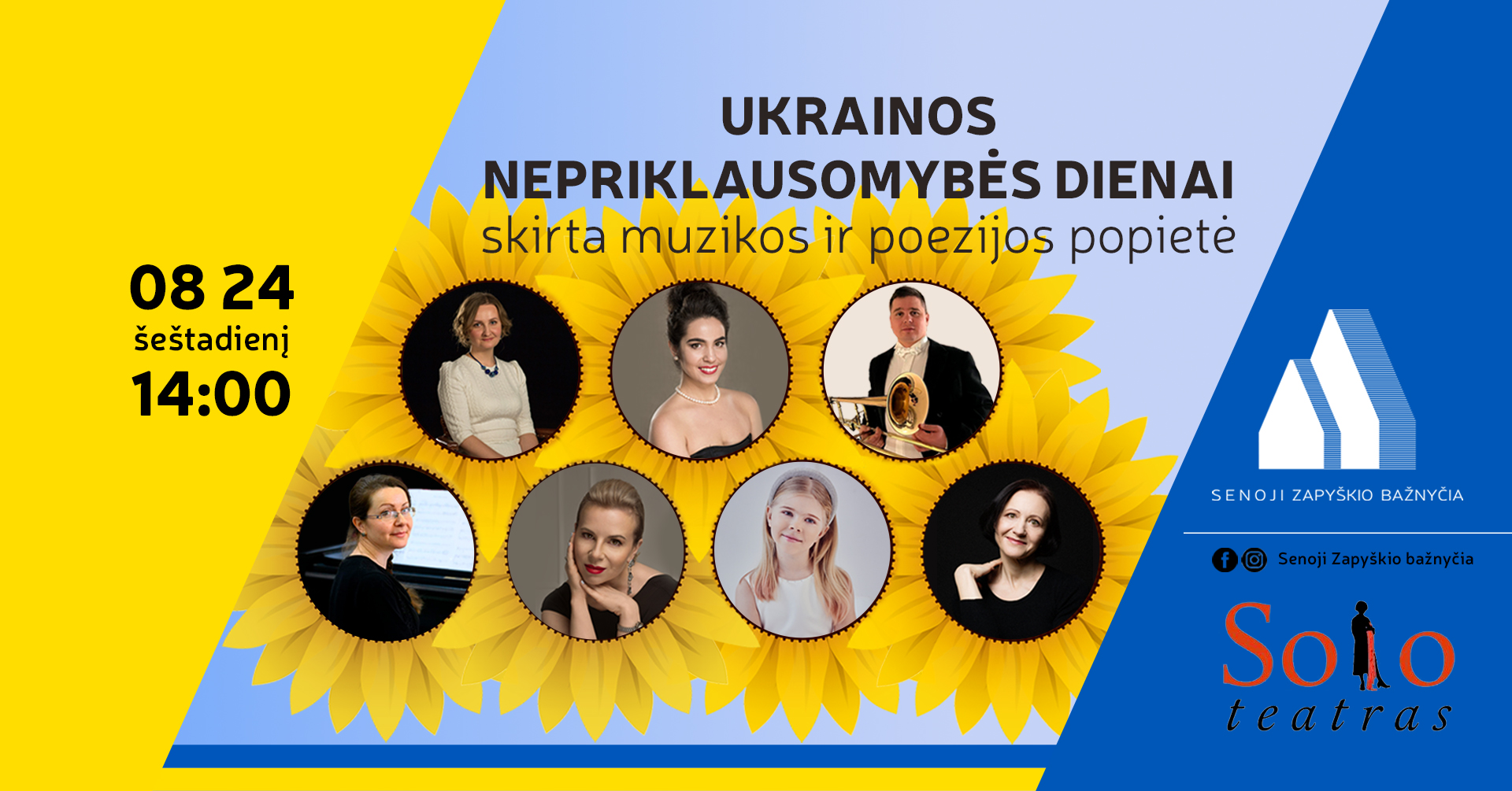 Ukrainos Nepriklausomybės dienos koncertas viršelis