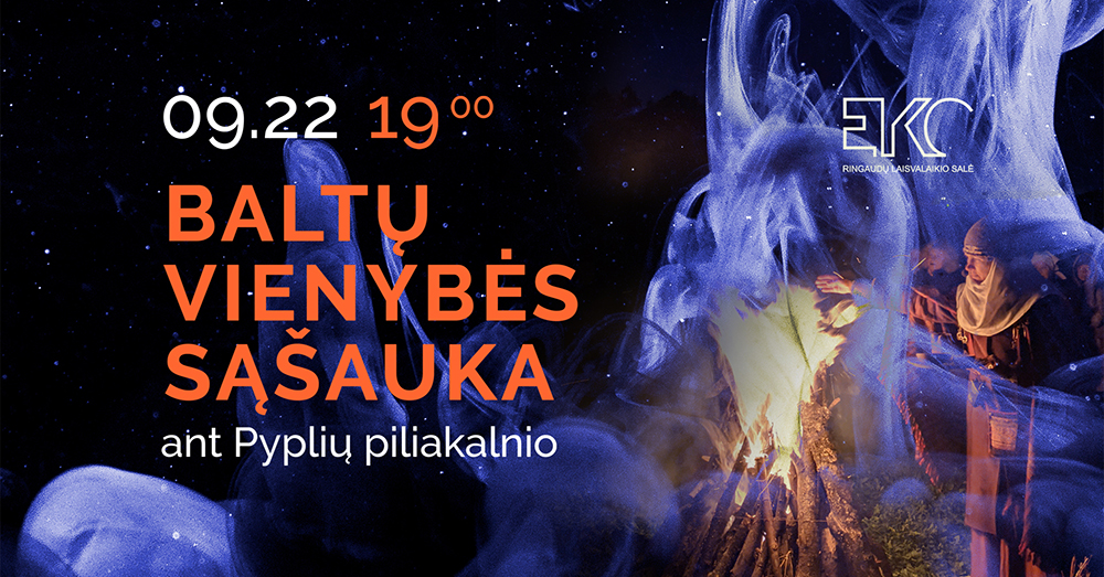 Baltų vienybės sąšauka ant Pyplių piliakalnio viršelis