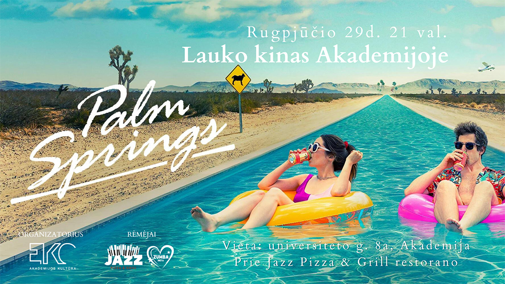 Lauko kinas Akademijoje_Palm Springs_viršelis