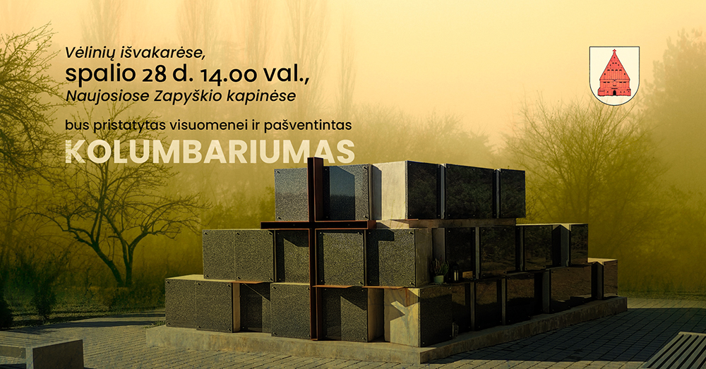 Kolumbariumo atidarymas viršelis