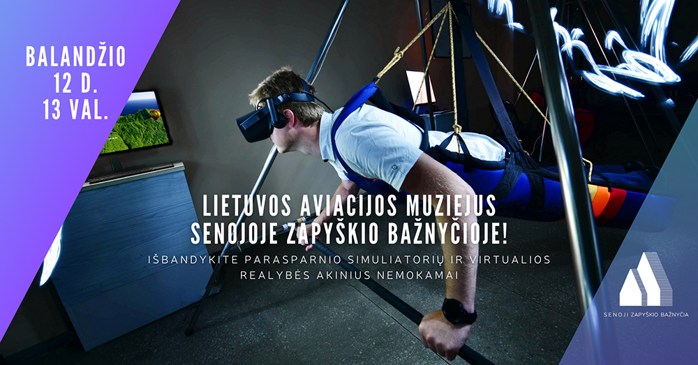 Lietuvos aviacijos muziejaus edukacija Senojoje Zapyškio bažnyčioje