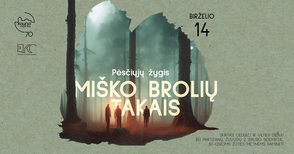 Miško brolių takais_viršelis