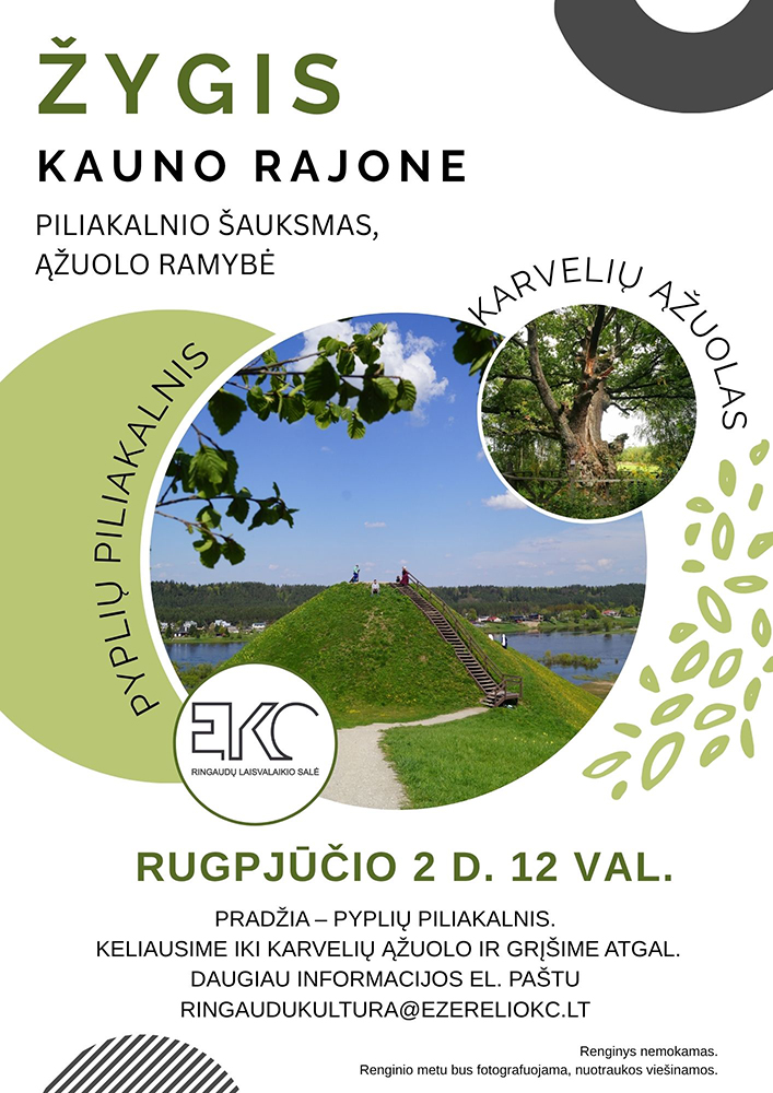 Žygis Kauno rajone_plakatas
