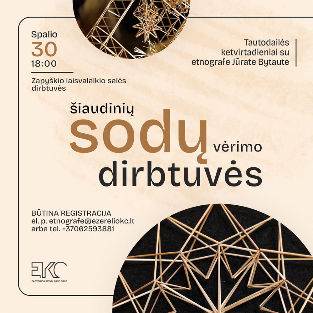 Tautodailės ketvirtadieniai 10 30