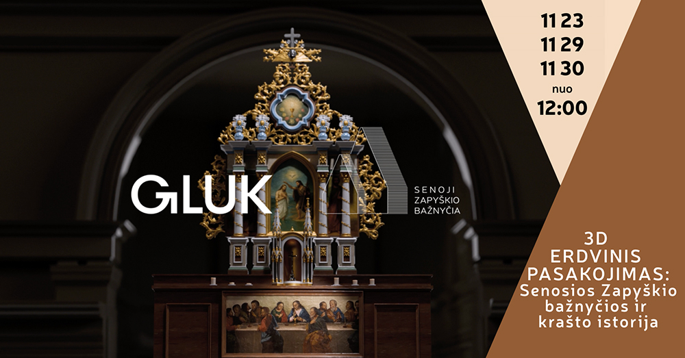 3D erdvinis pasakojimas: Senosios Zapyškio bažnyčios ir krašto istorija