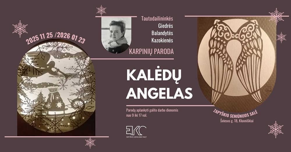 G. Balandytės-Kazokienės karpinių paroda