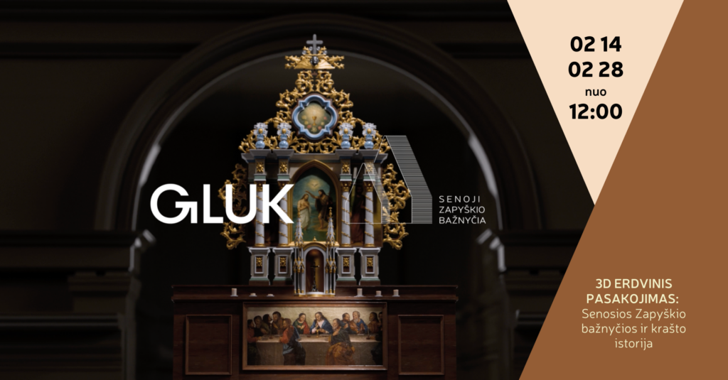 3D ERDVINIS PASAKOJIMAS: Senosios Zapyškio bažnyčios ir krašto istorija