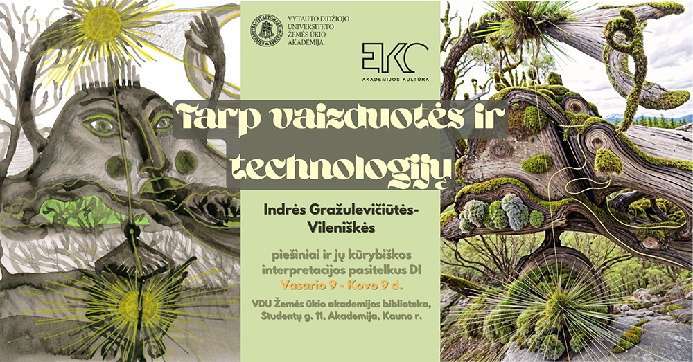 Tarp vaizduotės ir technologijų