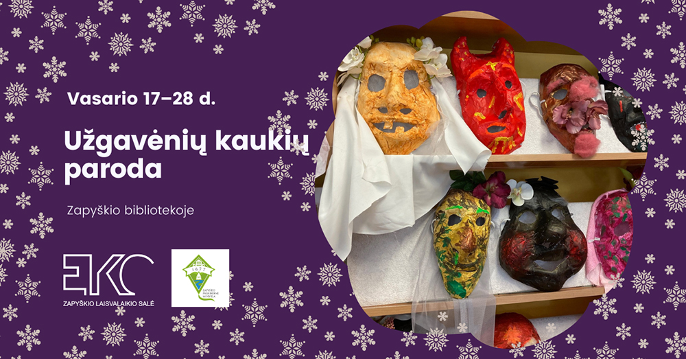 Užgavėnių kaukių paroda