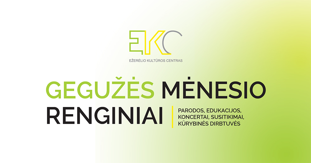 Gegužės mėnesio renginiai