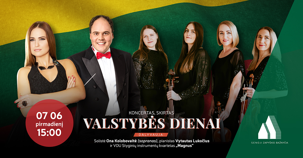 Ona Kolobovaitė, Vytautas Lukočius ir „Magnus“ | Valstybės dienos koncertas