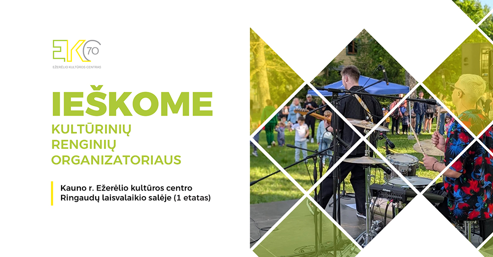 Ieškome Ringaudų laisvalaikio salės organizatoriaus