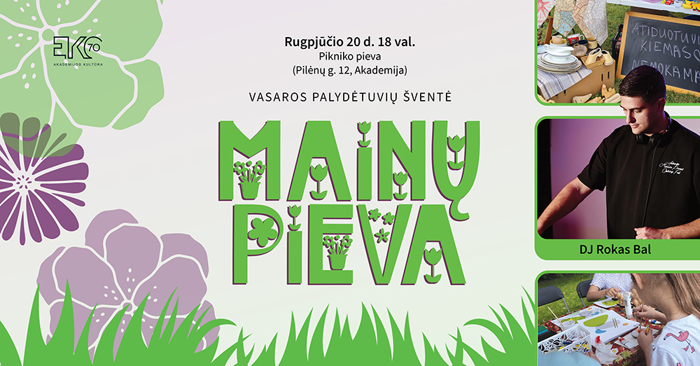 Vasaros palydėtuvių šventė „Mainų pieva“