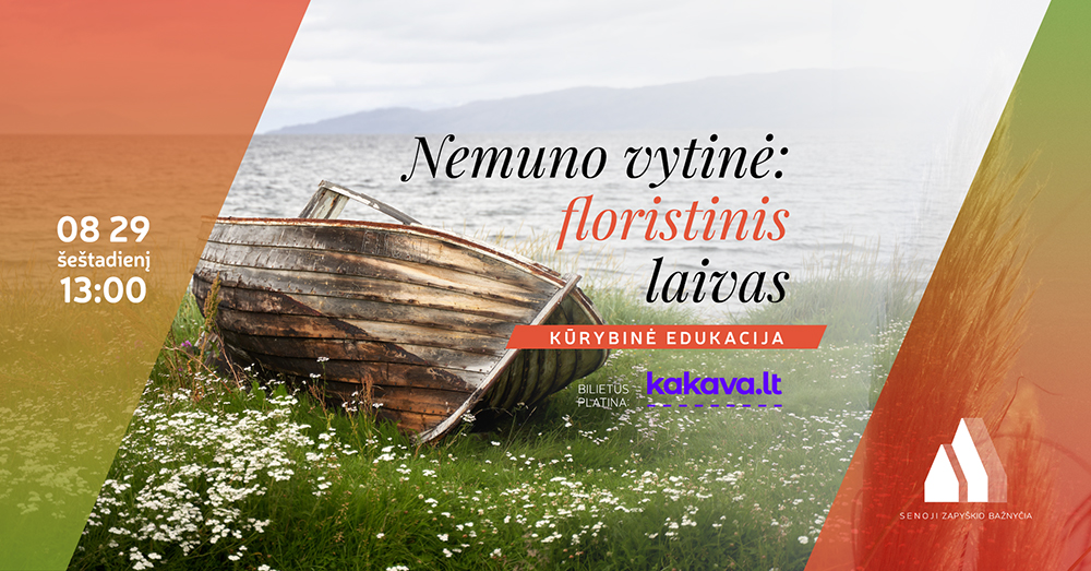 Pažinkime Nemuno vytinę kurdami floristinį laivą