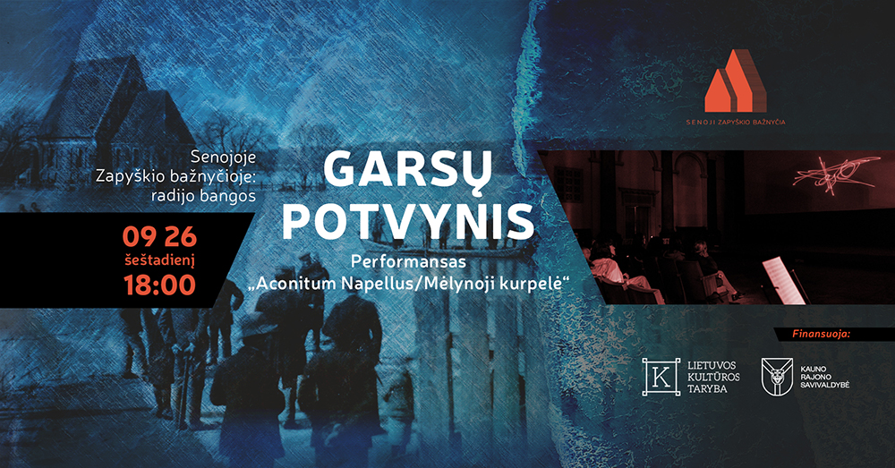 Performansas „Aconitum Napellus / Mėlynoji kurpelė“
